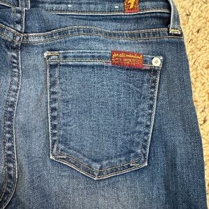 7 For All Mankind Cropped Boot Jeans